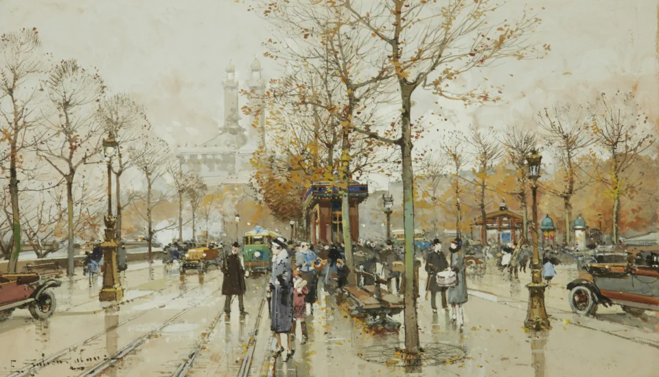 Le Trocadéro - Eugène GALIEN- LALOUE (Paris 1854 - Chérence 1941)