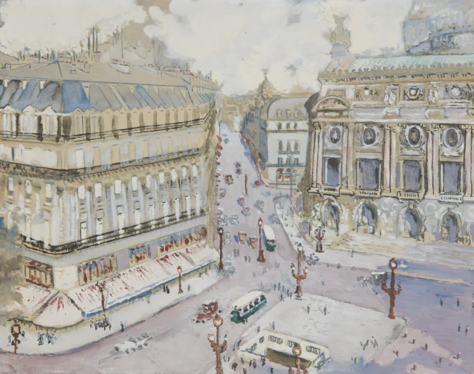 La place de l’Opéra - Max JACOB (Quimper 1876 - Drancy 1944)