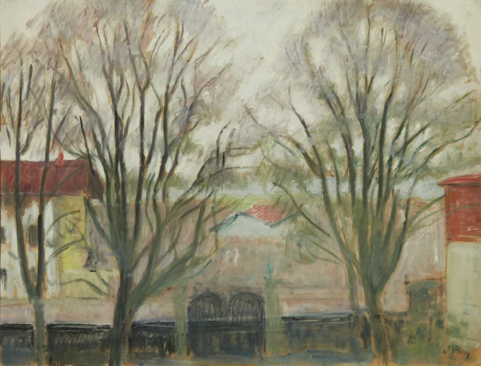 Le jardin du peintre à Roanne - Jean PUY (Roanne 1876 - 1960)