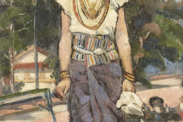 Petite Princesse Laotienne Luang- Prabang, circa 1935 - Evariste JONCHERE (1892-1956)