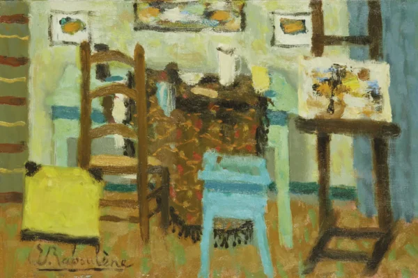 Le carton jaune - Eugène BABOULENE (Toulon 1905 - 1994)