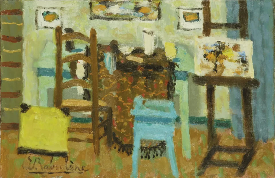 Le carton jaune - Eugène BABOULENE (Toulon 1905 - 1994)