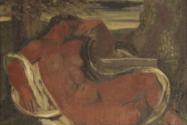 Odalisque - Jean SOUVERBIE (Boulogne -Billancourt 1891 - Paris 1981)