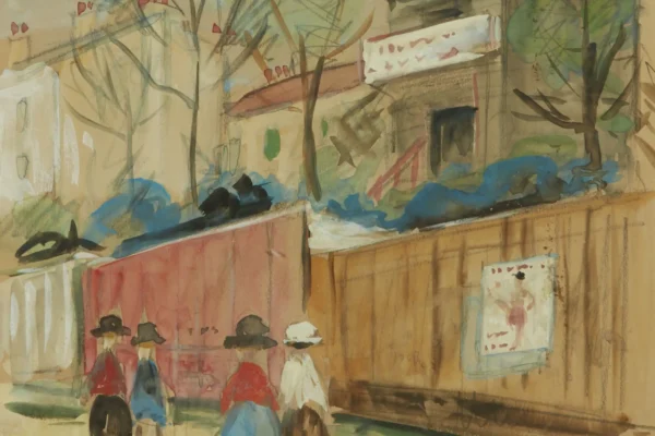 Moulin de la Galette - Maurice UTRILLO (Paris 1883-Dax 1955)