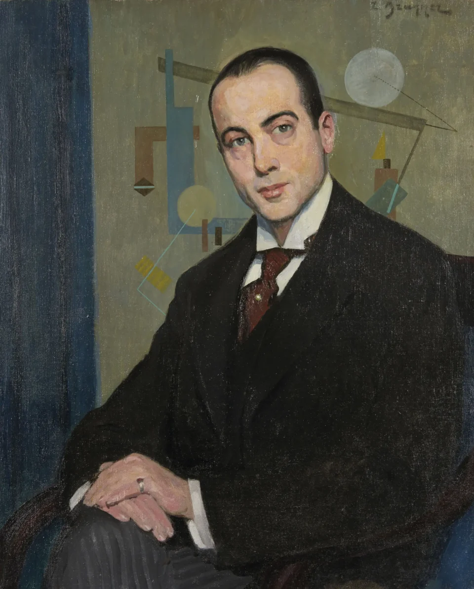 Portrait de El Lissitzky - Zygmunt BRUNNER (Varsovie 1878 - Paris 1961)